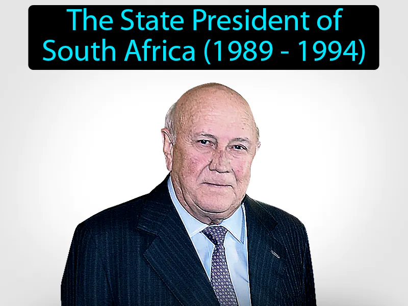 F W De Klerk Definition