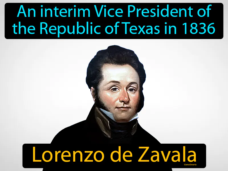 Lorenzo De Zavala Definition