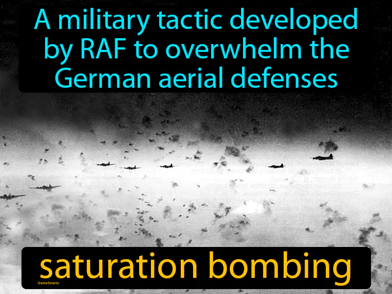 Saturation Bombing Definition