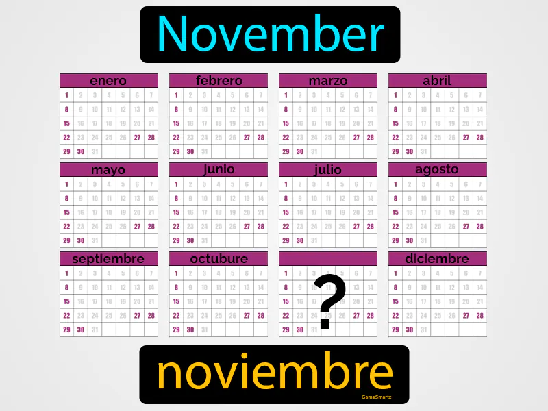 Noviembre Definition