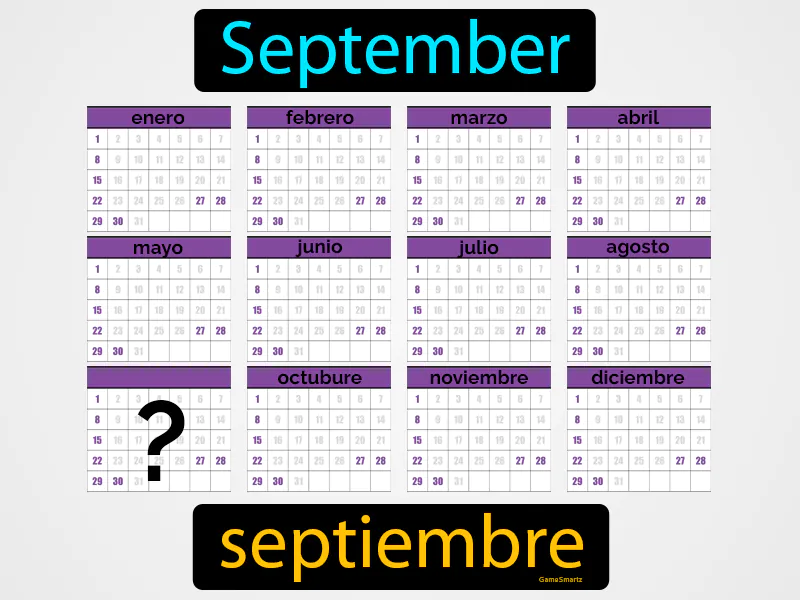 Septiembre Definition